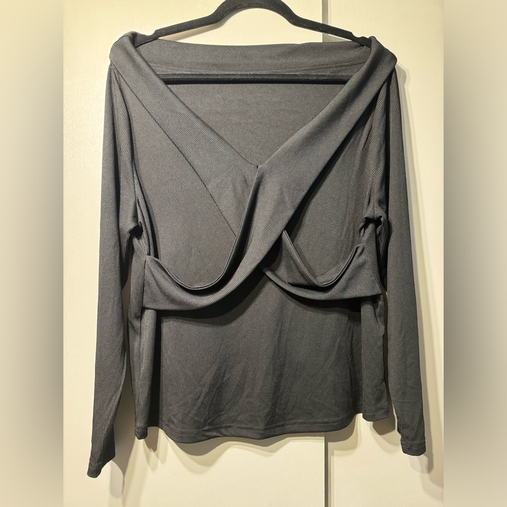 NEW Shein Curve 1X Wrap Top